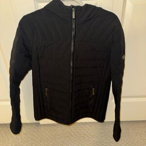 Black Michael Kors winter jacket